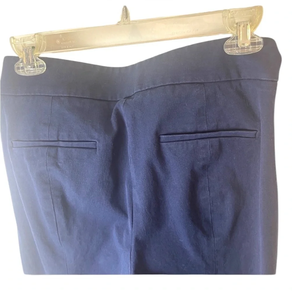 J. Crew Blue Navy Women’s Trouser Pant Slim Size 6